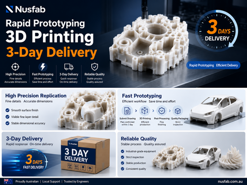 Nusfab SLA600 Industrial 3D Printer